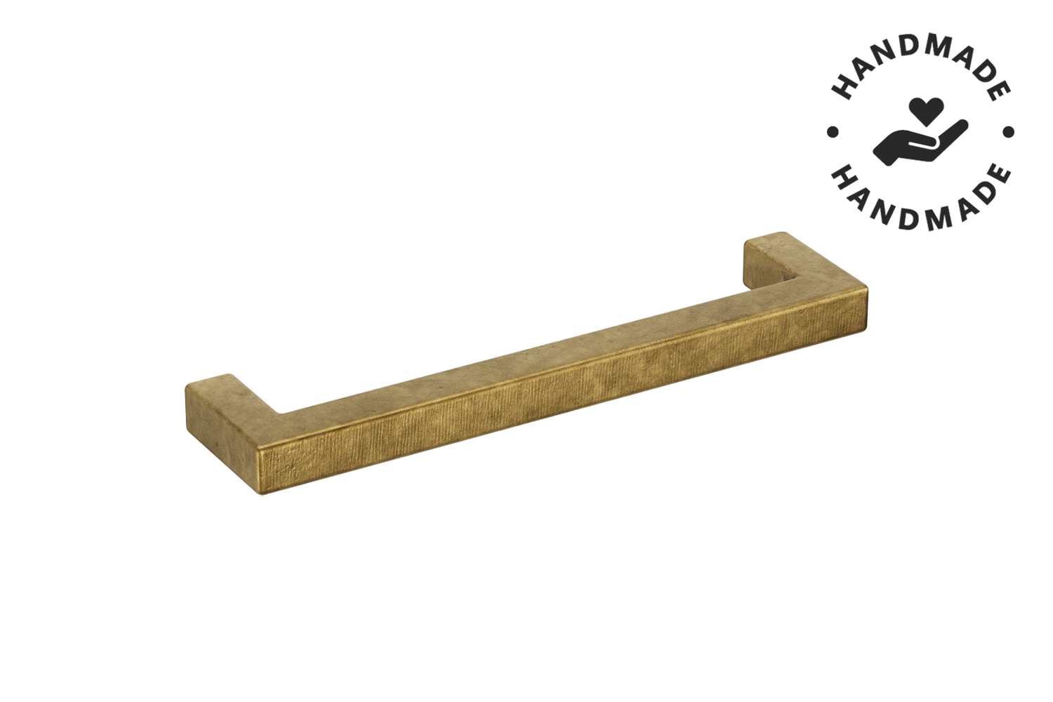 Metalen handgreep - Rock - craft gold