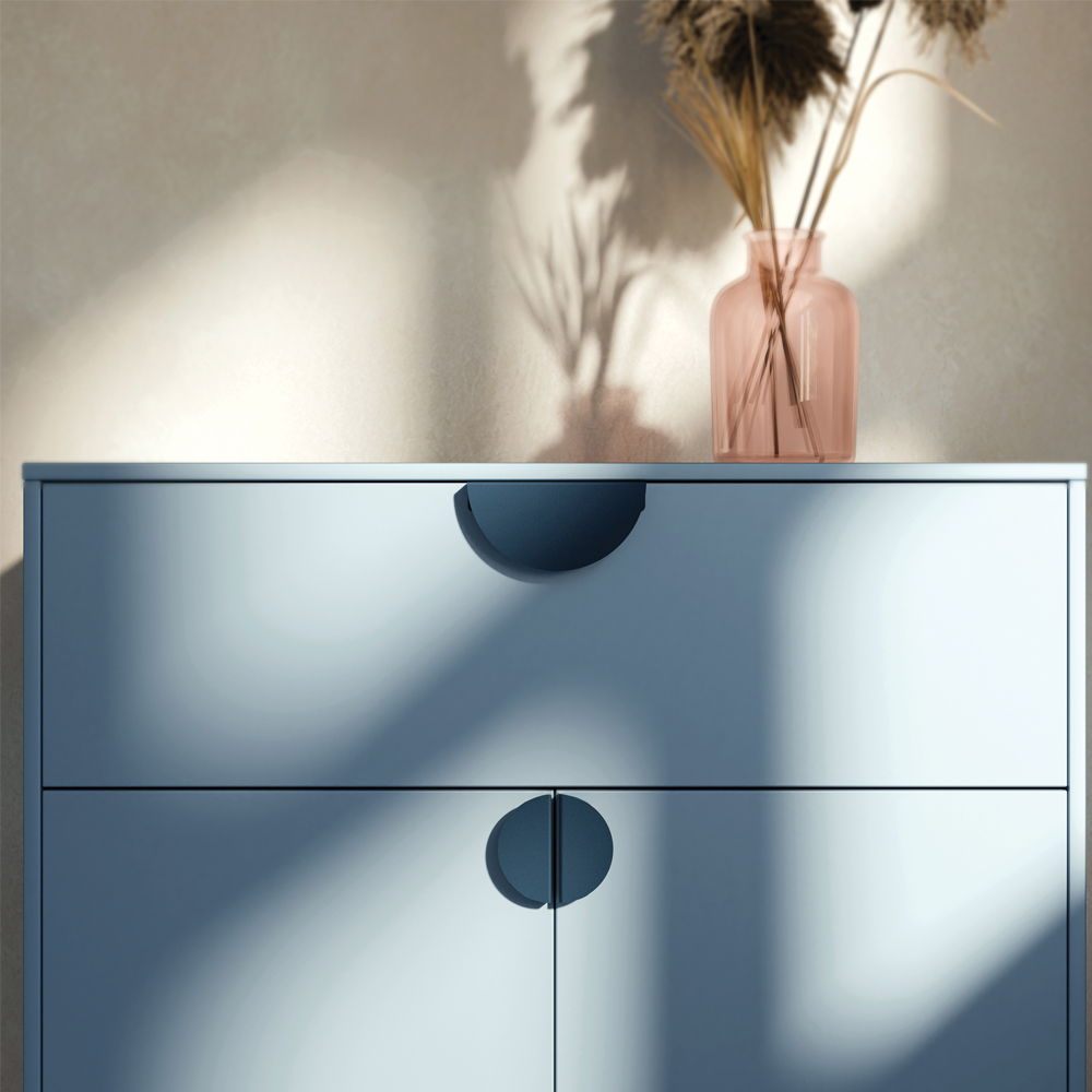 Metalen hoekgreep - Zoria - navy blue Metalen hoekgreep - Zoria - navy blue