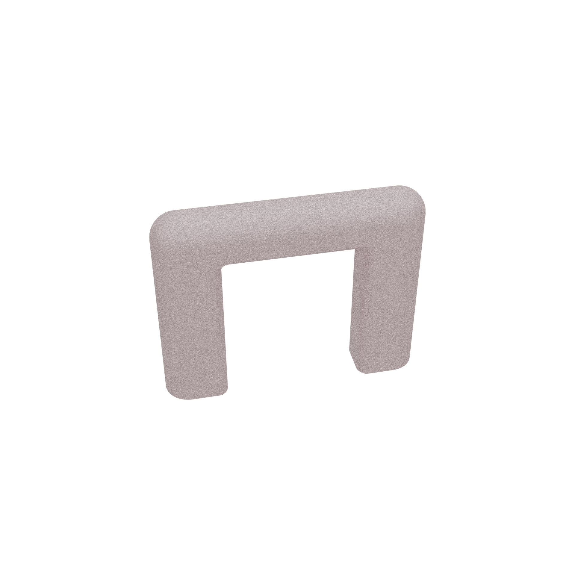 Metalen handgreep - Nox - dusty pink