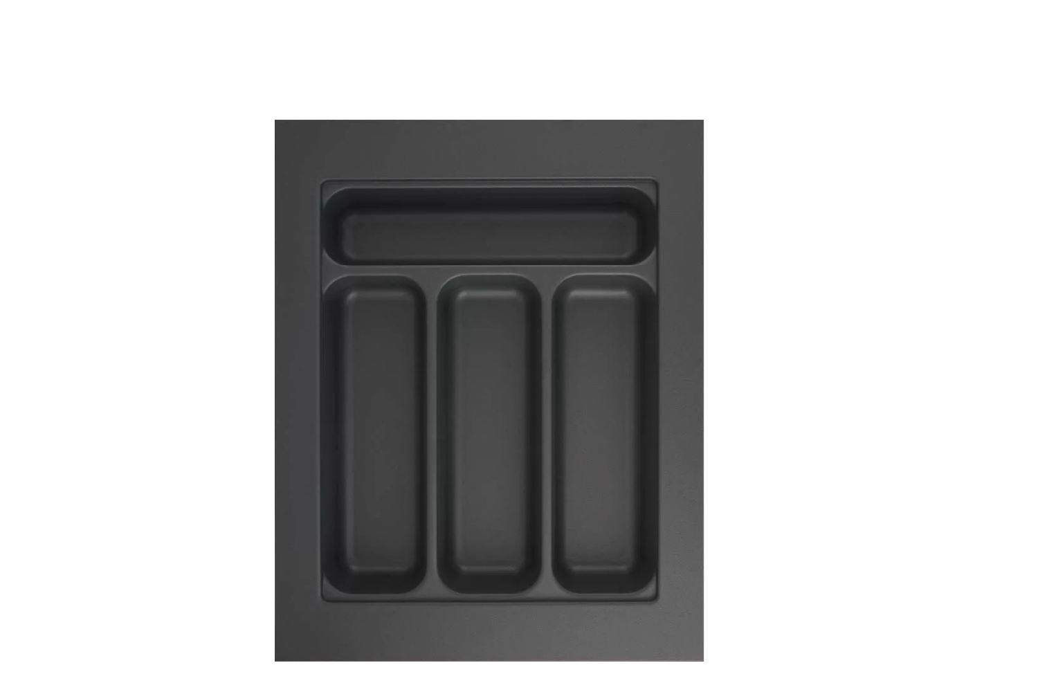 Antraciete Hettich Orgatray bestekbak - 301-350mm - 370-440mm diep