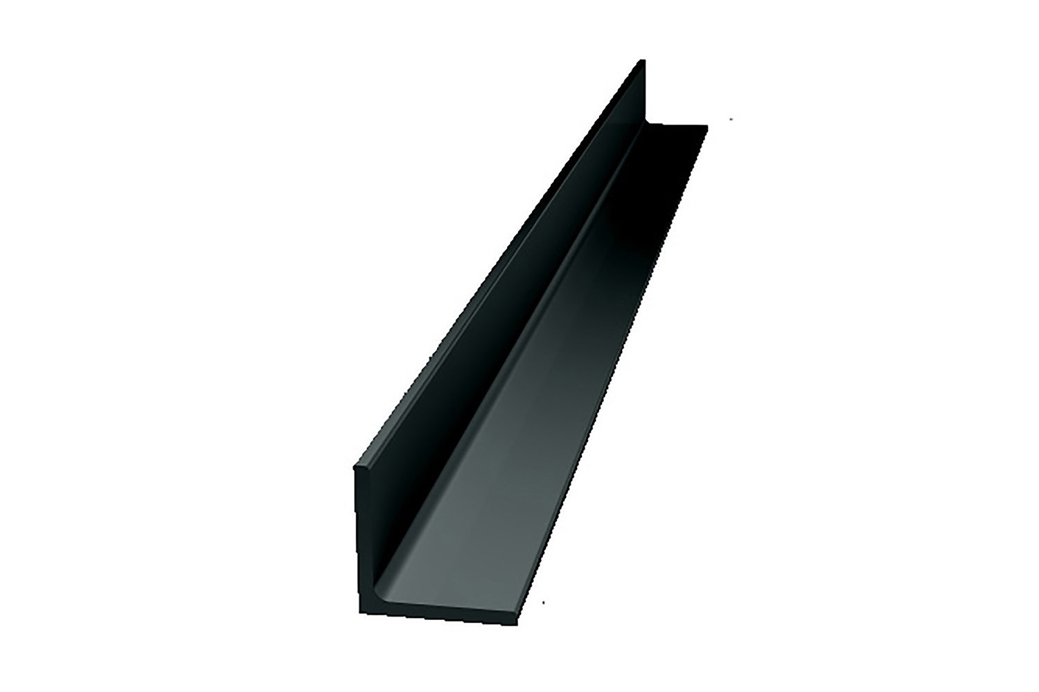 Afwerkprofiel - Junior 2S en Junior 6 - glans zwart