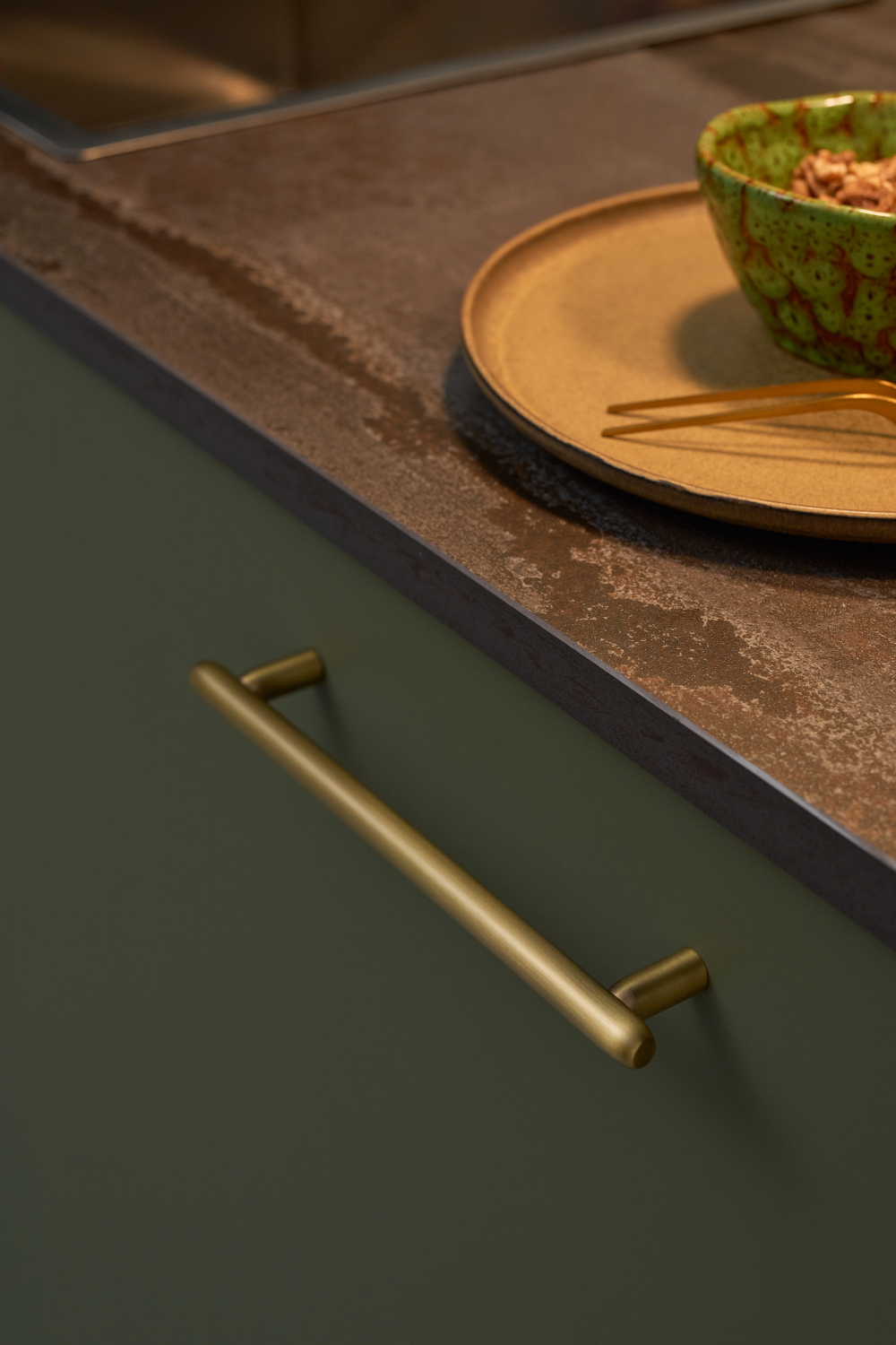 Metalen handgreep - Tocco - antiek goud
