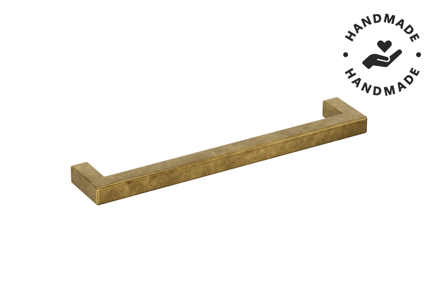 Metalen handgreep - Rock - craft gold - 160mm