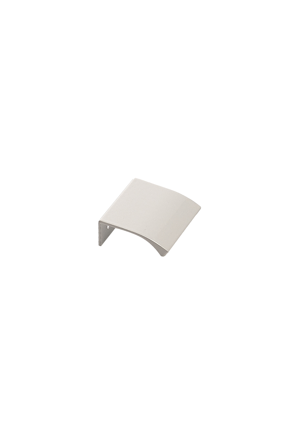 Metalen hoekgreep - Edge straight - wit
