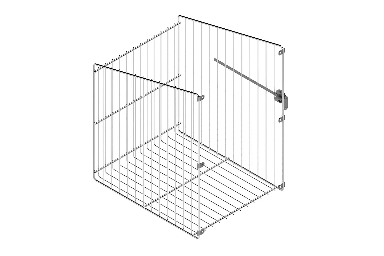 Wasmand van draadmand voor klep-deuren - 300 mm