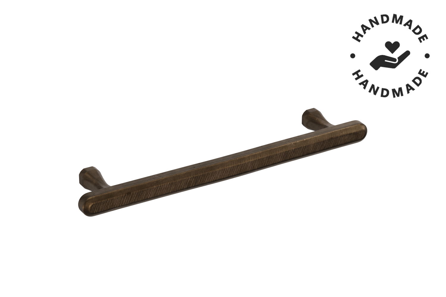 Metalen handgreep - Terra - craft bronze