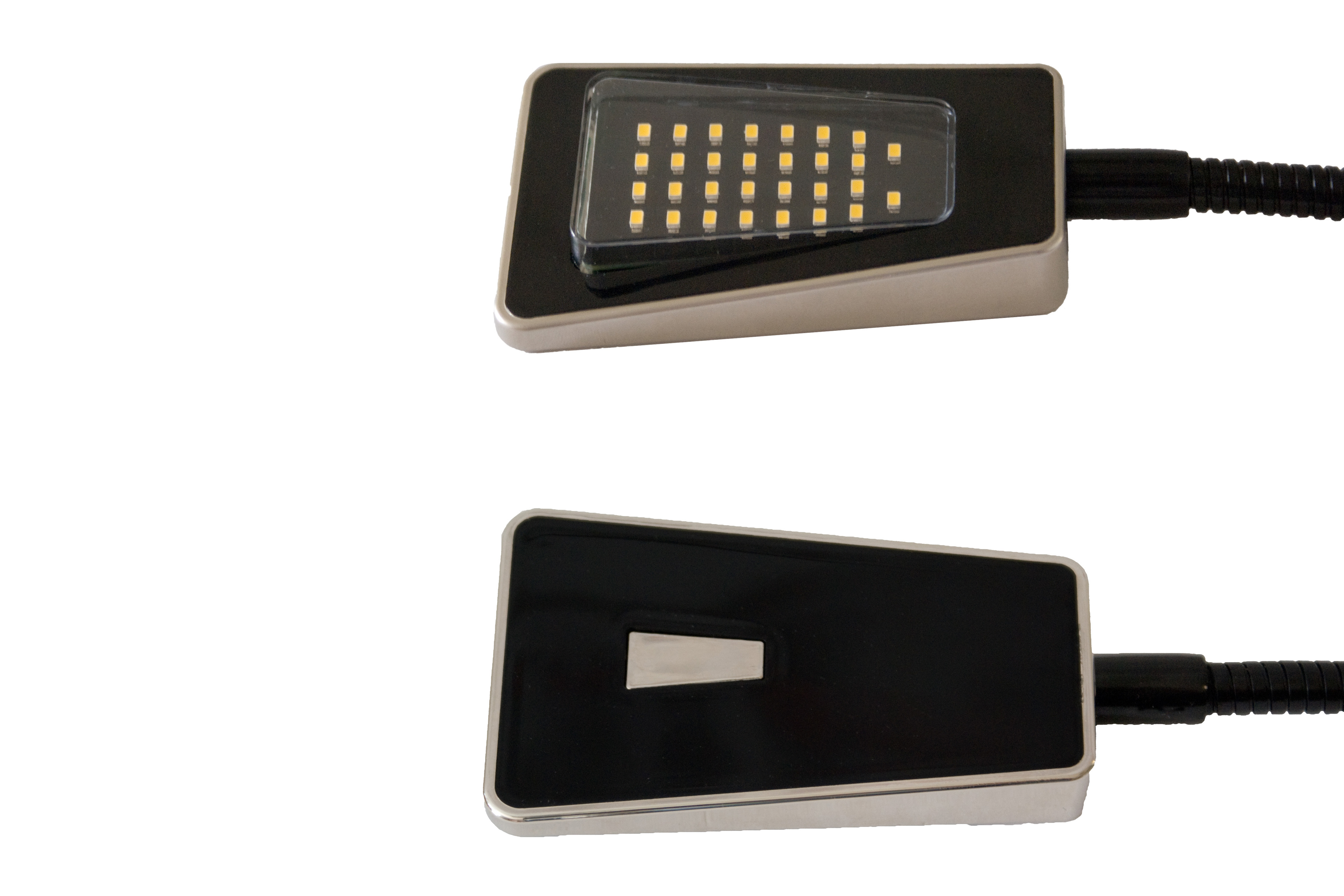 Arealight - set van 2 led bedlampjes - mat zwart