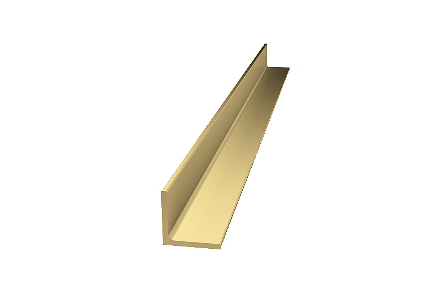 Afwerkprofiel - voor Junior 2S - 2000mm - aluminium - goud