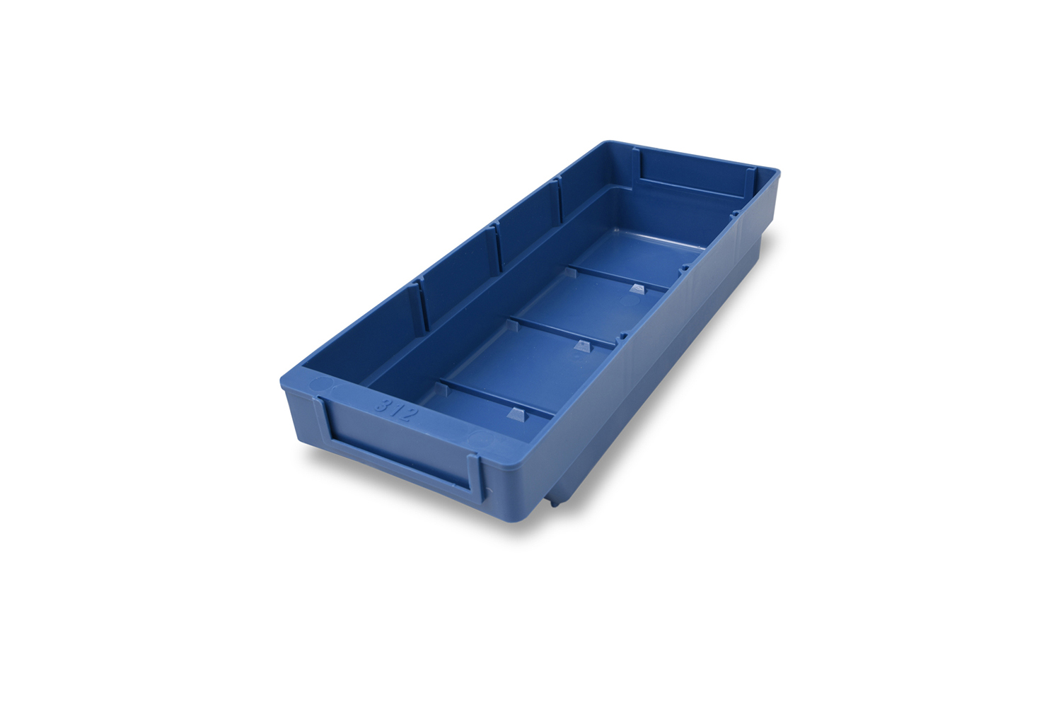 Stemo magazijnbak - 300x120x65mm - blauw