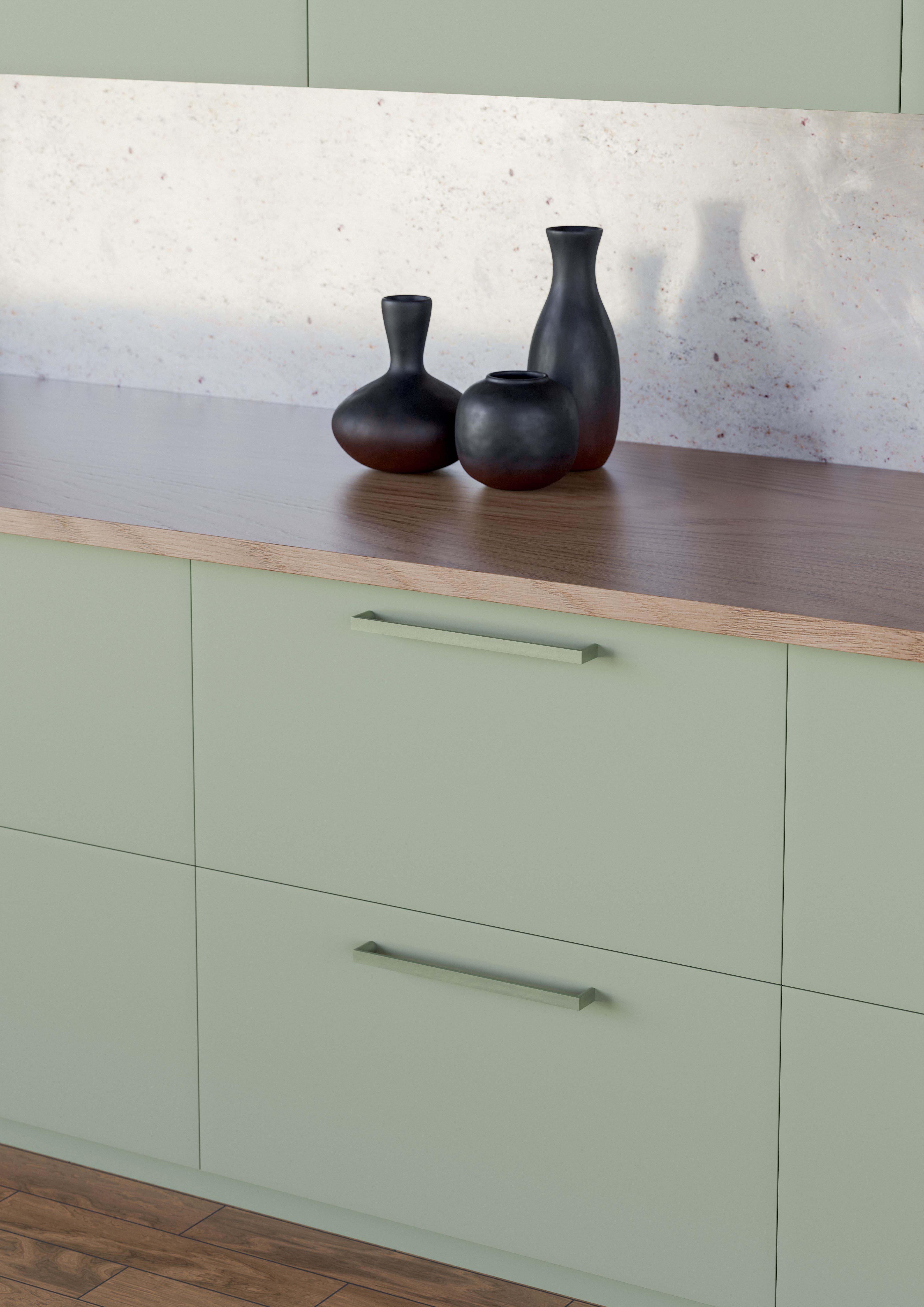 Metalen handgreep - Sala - pastel groen