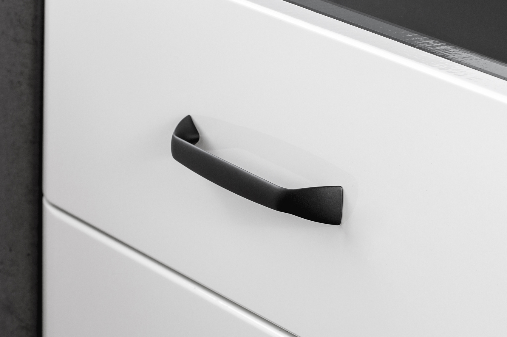 Metalen handgreep - Songo - mat zwart