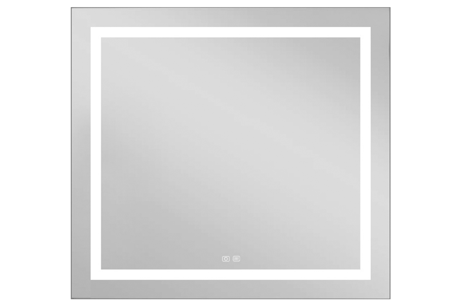 Serie quattro - led spiegel - verwarming - emotion - 1000mm