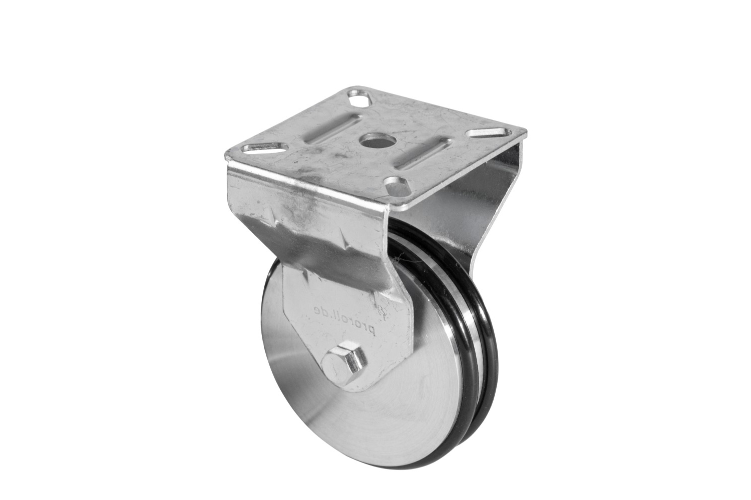 Verzinkte bokwielen met massief aluminium wiel