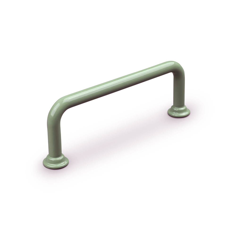 Metalen handgreep - Venosa - pastel groen