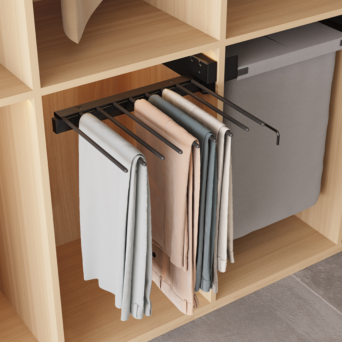 Uittrekbare broekenhouder - Chic line Uittrekbare broekenhouder - Chic line