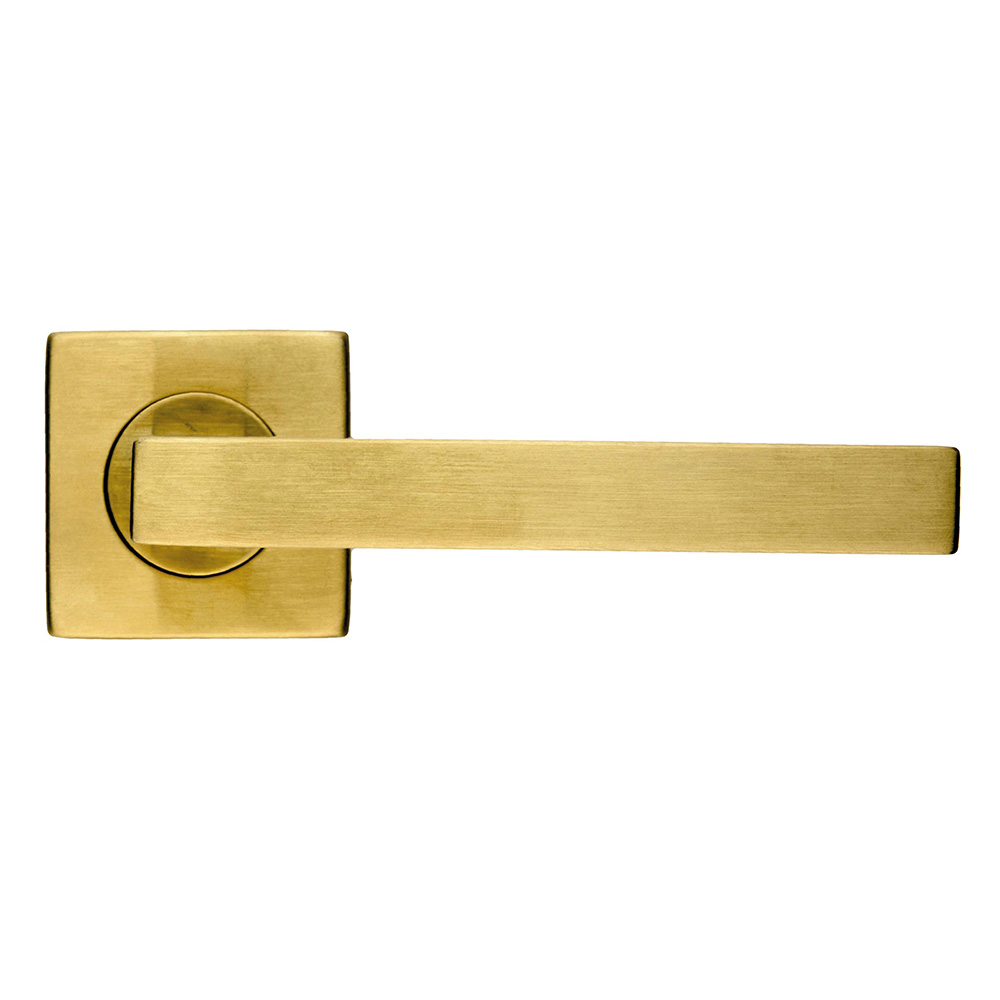 HDD deurklink Pro Kubic Shape 16mm - mat koper