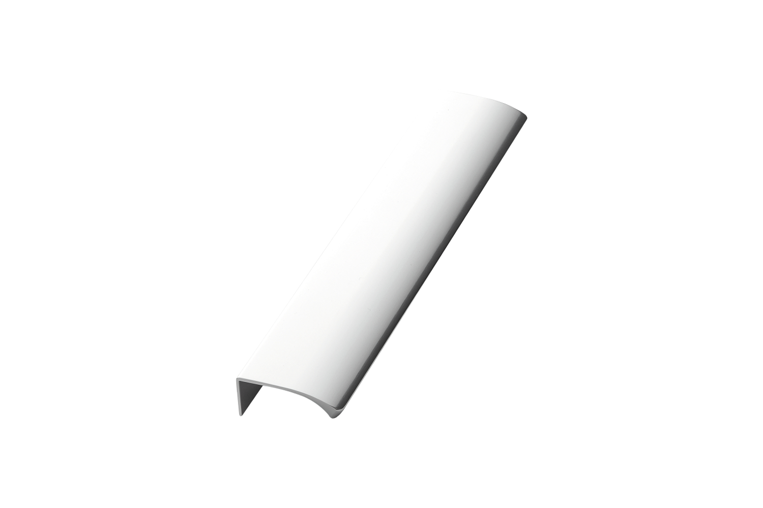 Metalen hoekgreep - Edge straight - aluminium Metalen hoekgreep - Edge straight - aluminium