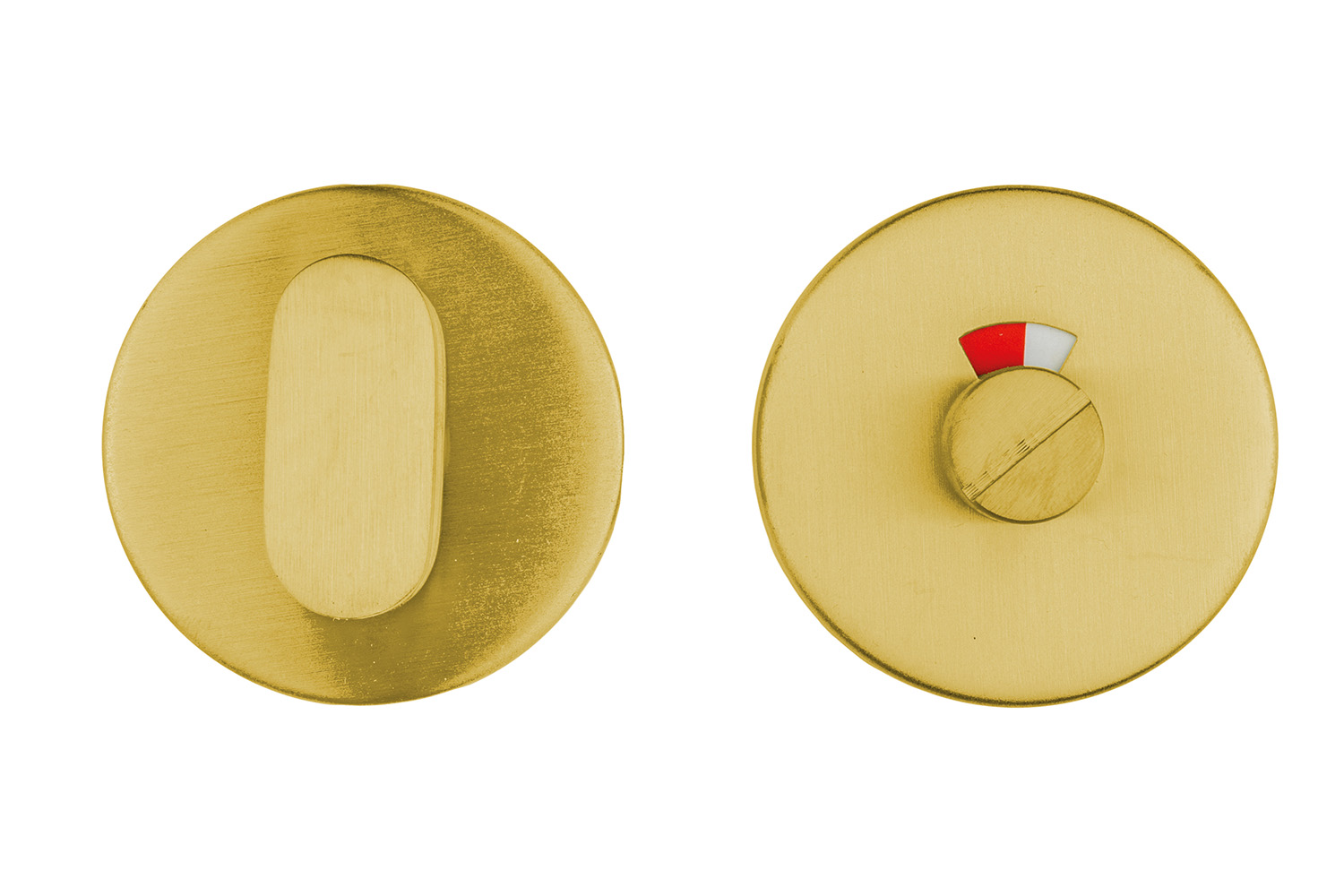 WC slot rond - Shape - mat koper