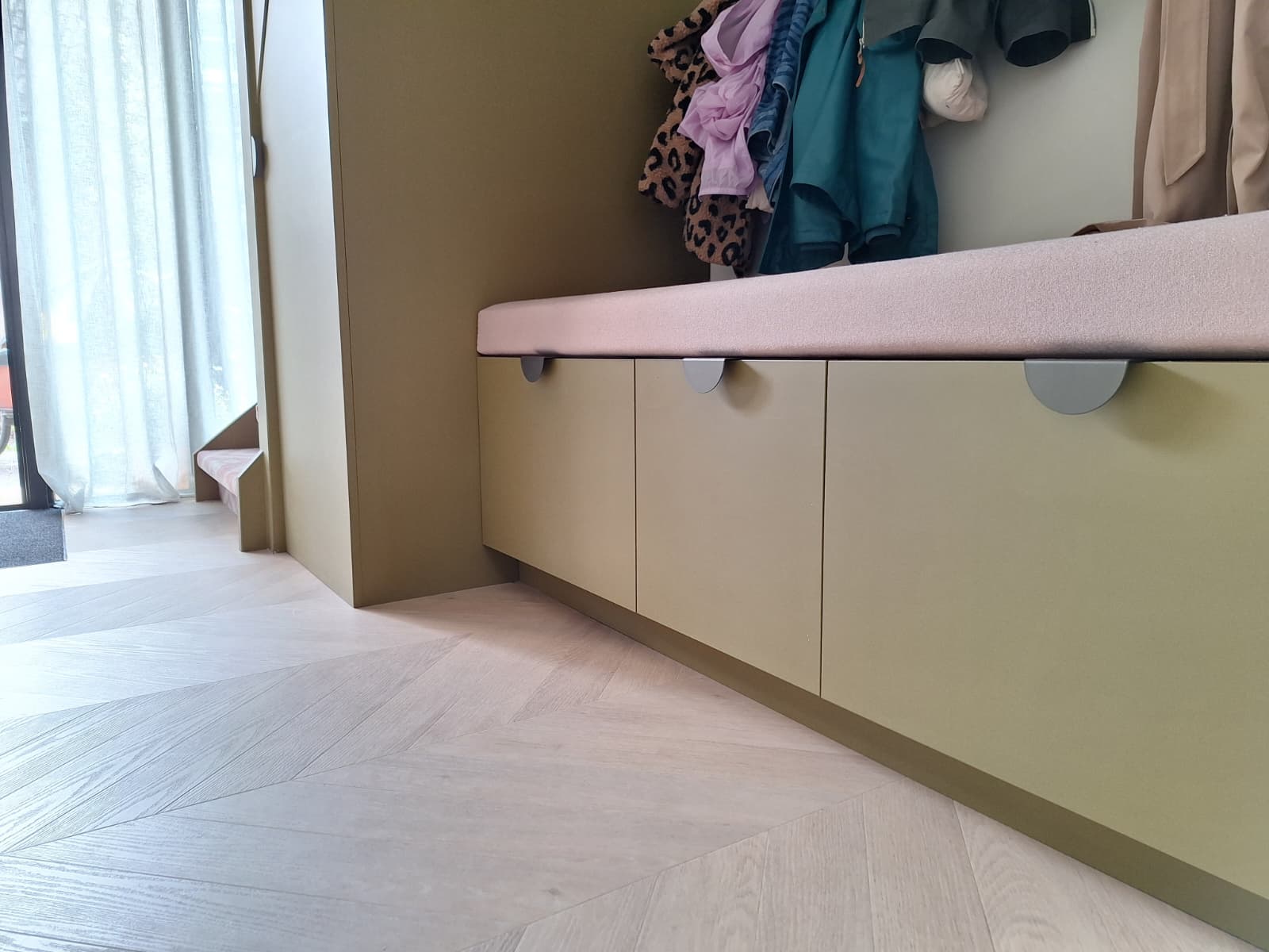 Metalen handgreep - Zoria - olive bronze