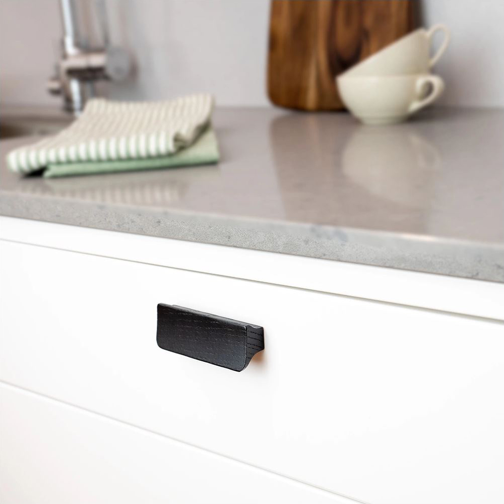 Houten handgreep - Holsted - zwart