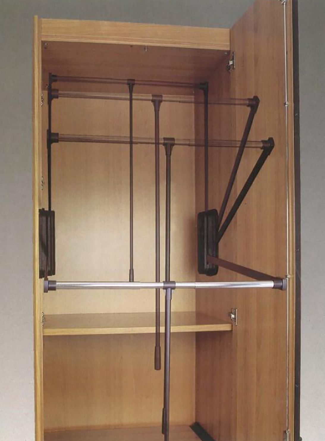 Kledinglift - zwart - 600-830mm