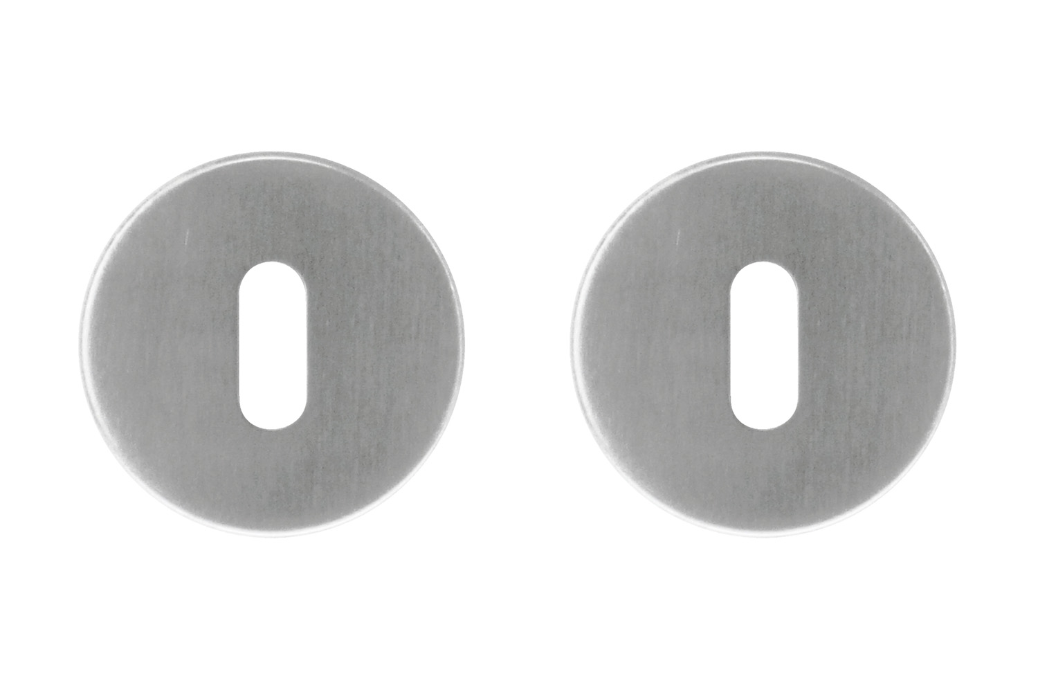 Set van 2 sleutelrozetten - rond - Shape - RVS