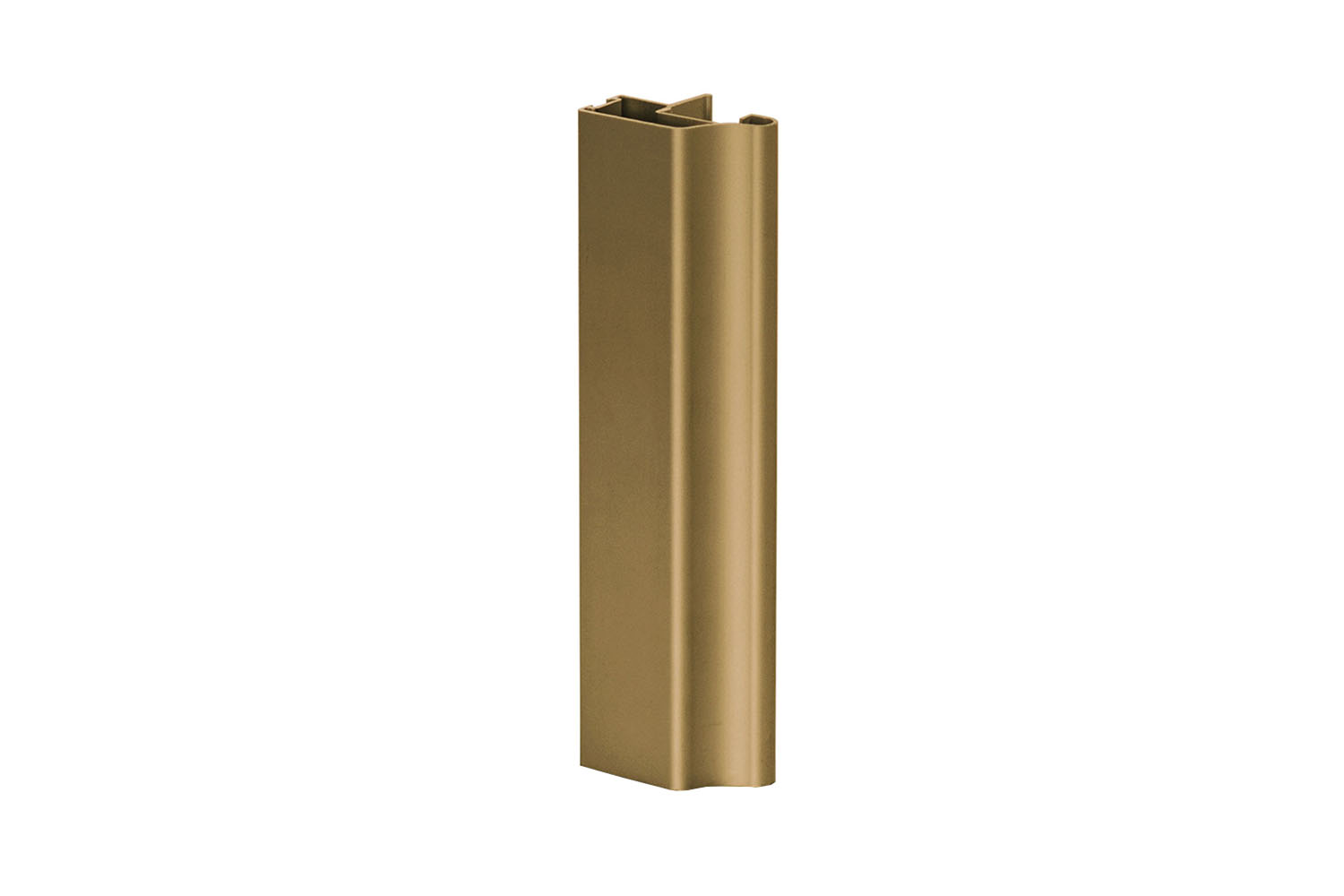 Greeplijst - Junior 2S - mat brons - voor 16mm panelen
