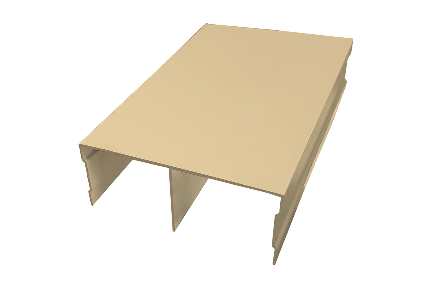 Bovenrail - voor Junior 2S - 4200mm - aluminium - goud