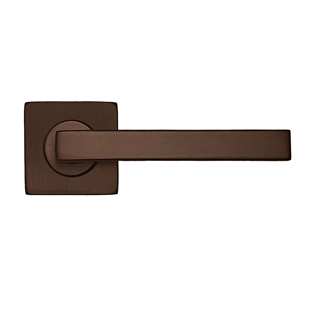 HDD deurklink Pro Kubic Shape 16mm - mat brons