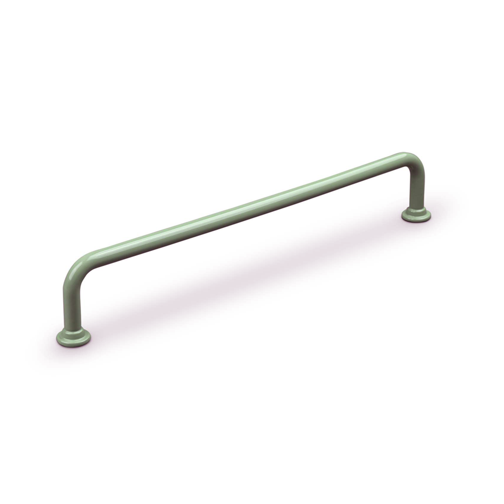 Metalen handgreep - Venosa - pastel groen
