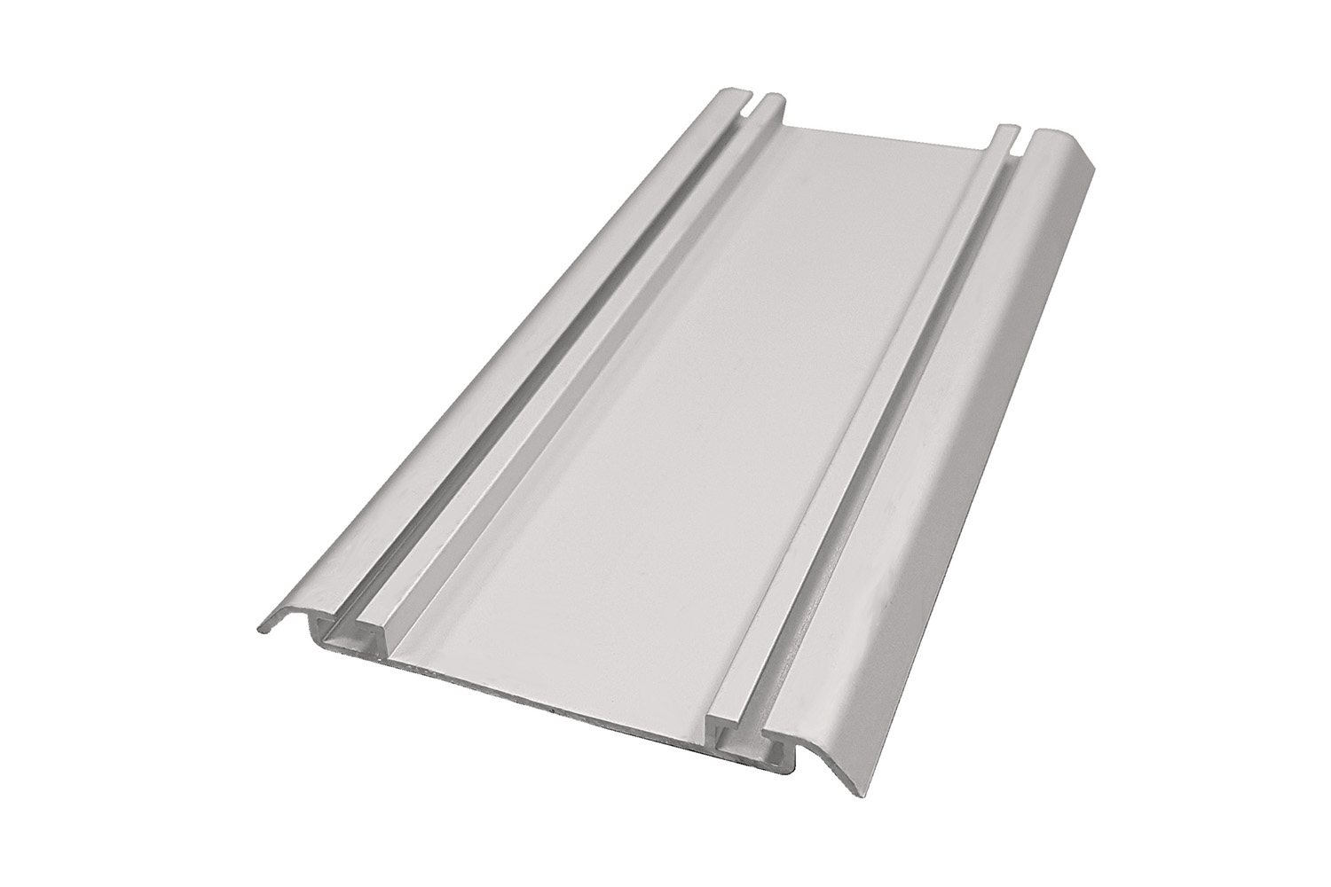Onderrail - Junior 2S schuifdeursysteem - 3m - mat zilver