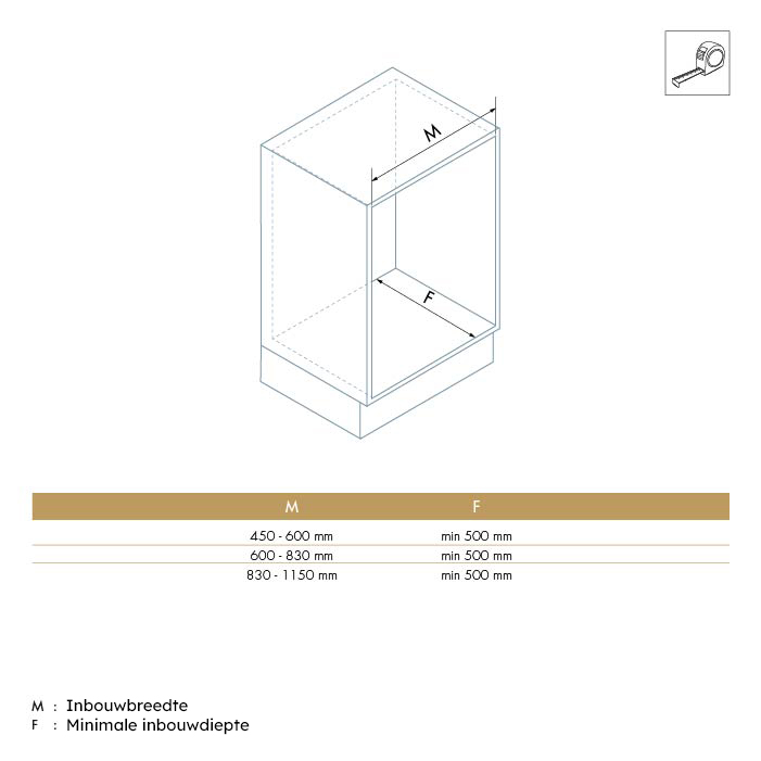 Kledinglift - zwart - 600-830mm
