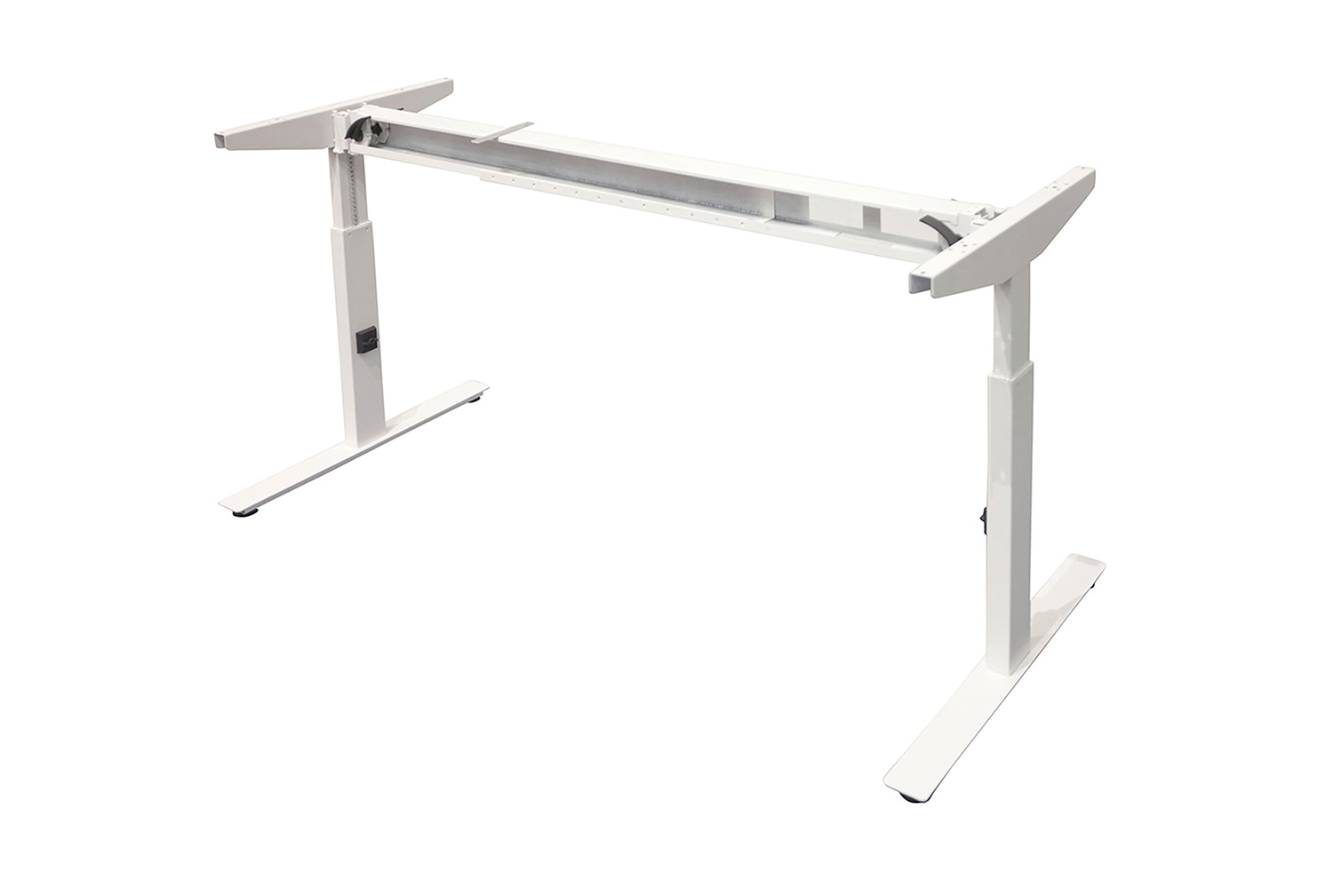 Basic line - instelbare bureau onderstellen - wit