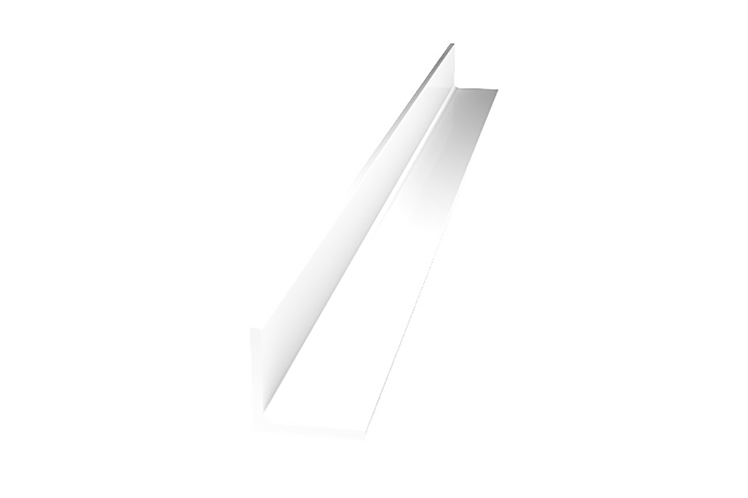 Afwerkprofiel - voor Junior 2S - 2000mm - aluminium - wit