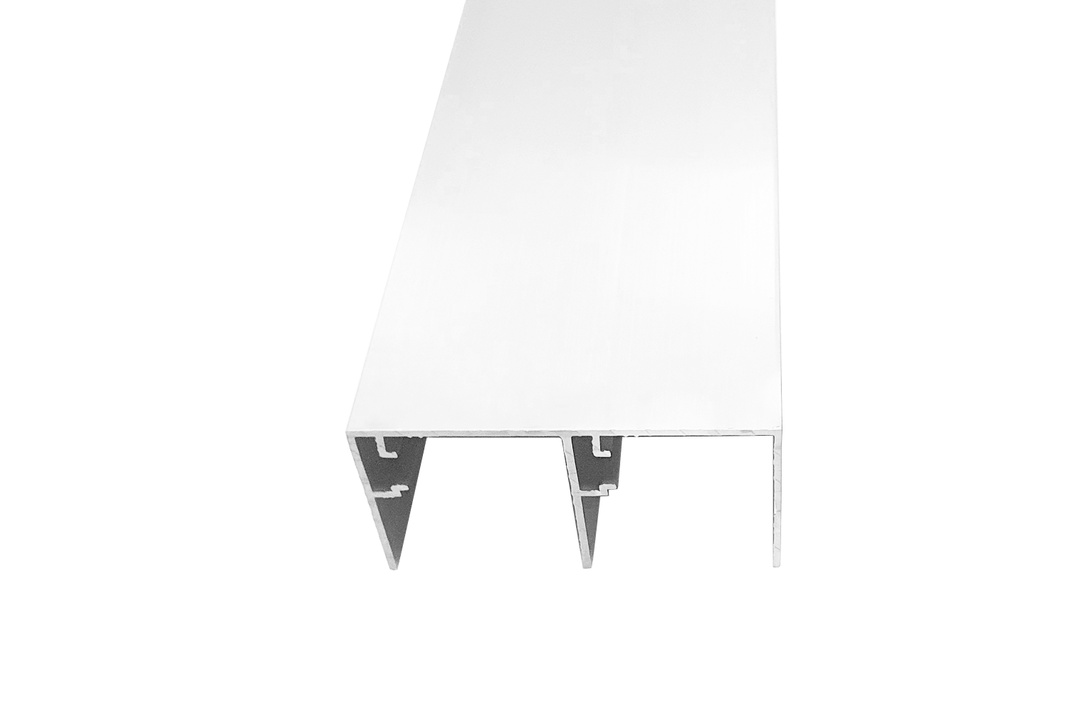 Bovenrail - voor Junior 6 - 4200mm - aluminium - hoogglans wit