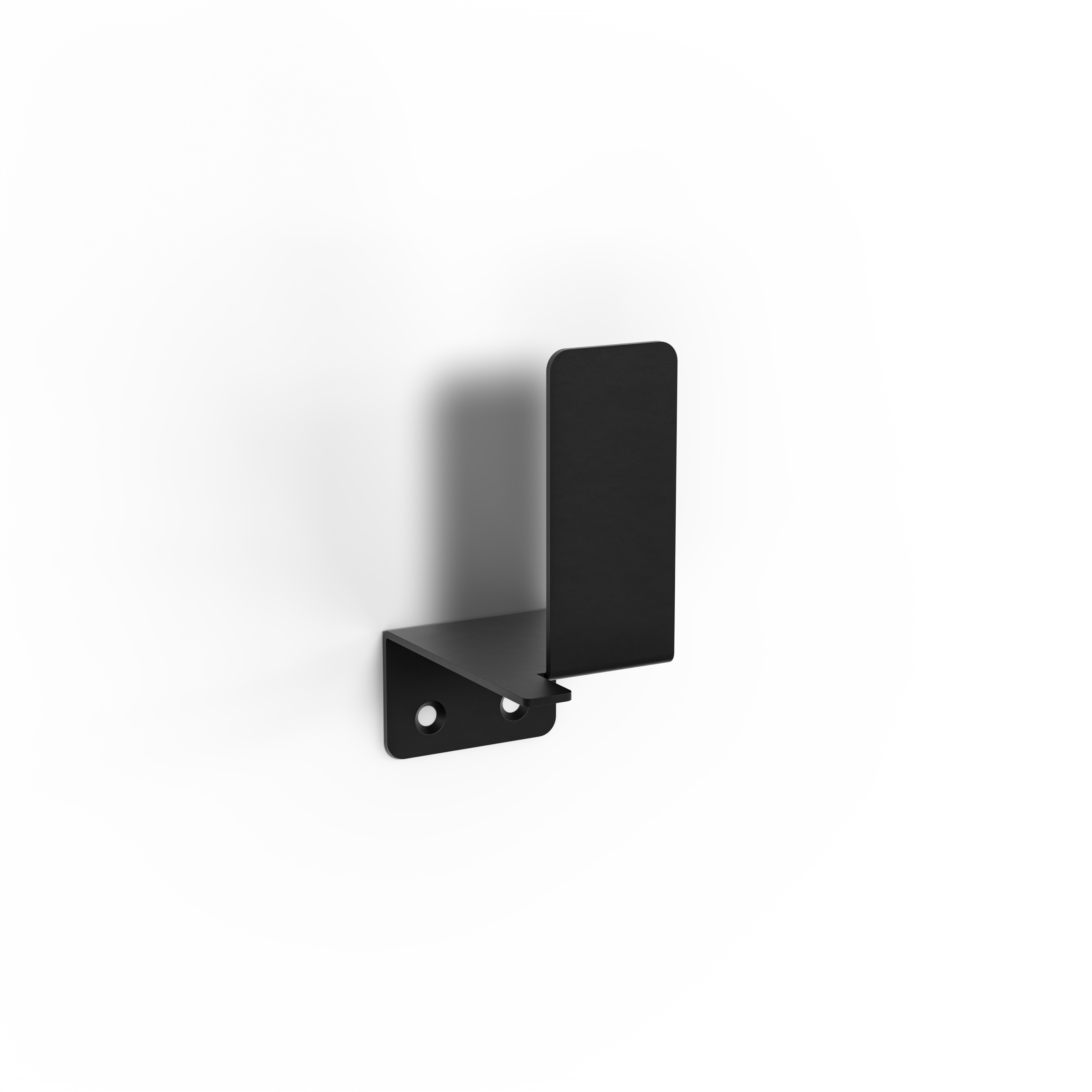 Reserve toiletrolhouder Antibes - mat zwart