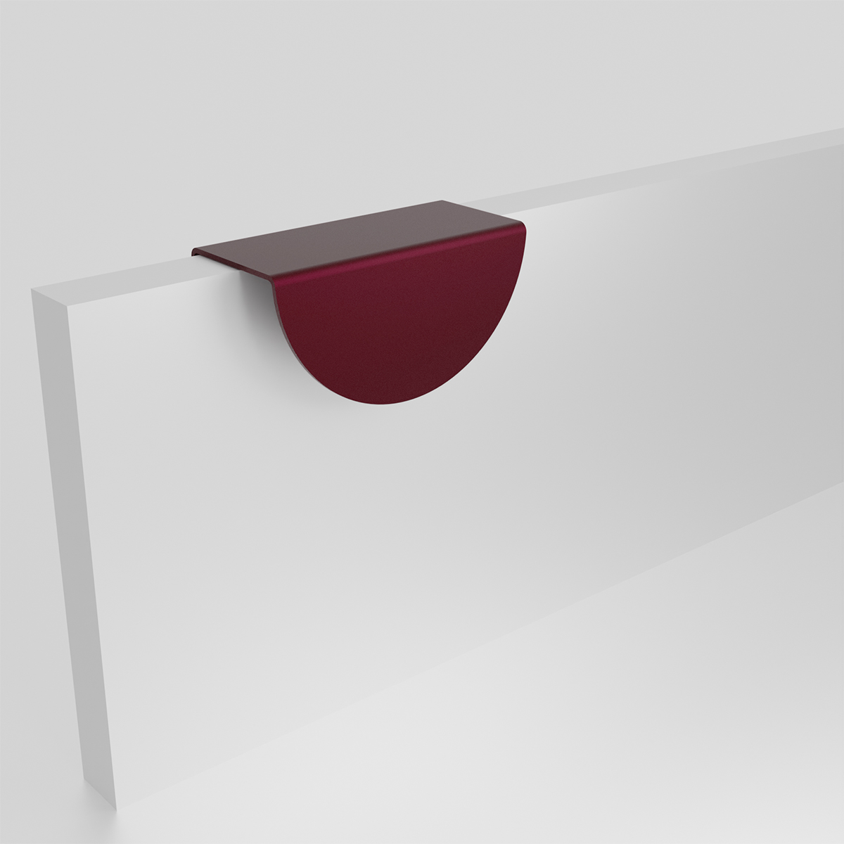 Metalen handgreep - Zoria - burgundy Metalen handgreep - Zoria - burgundy