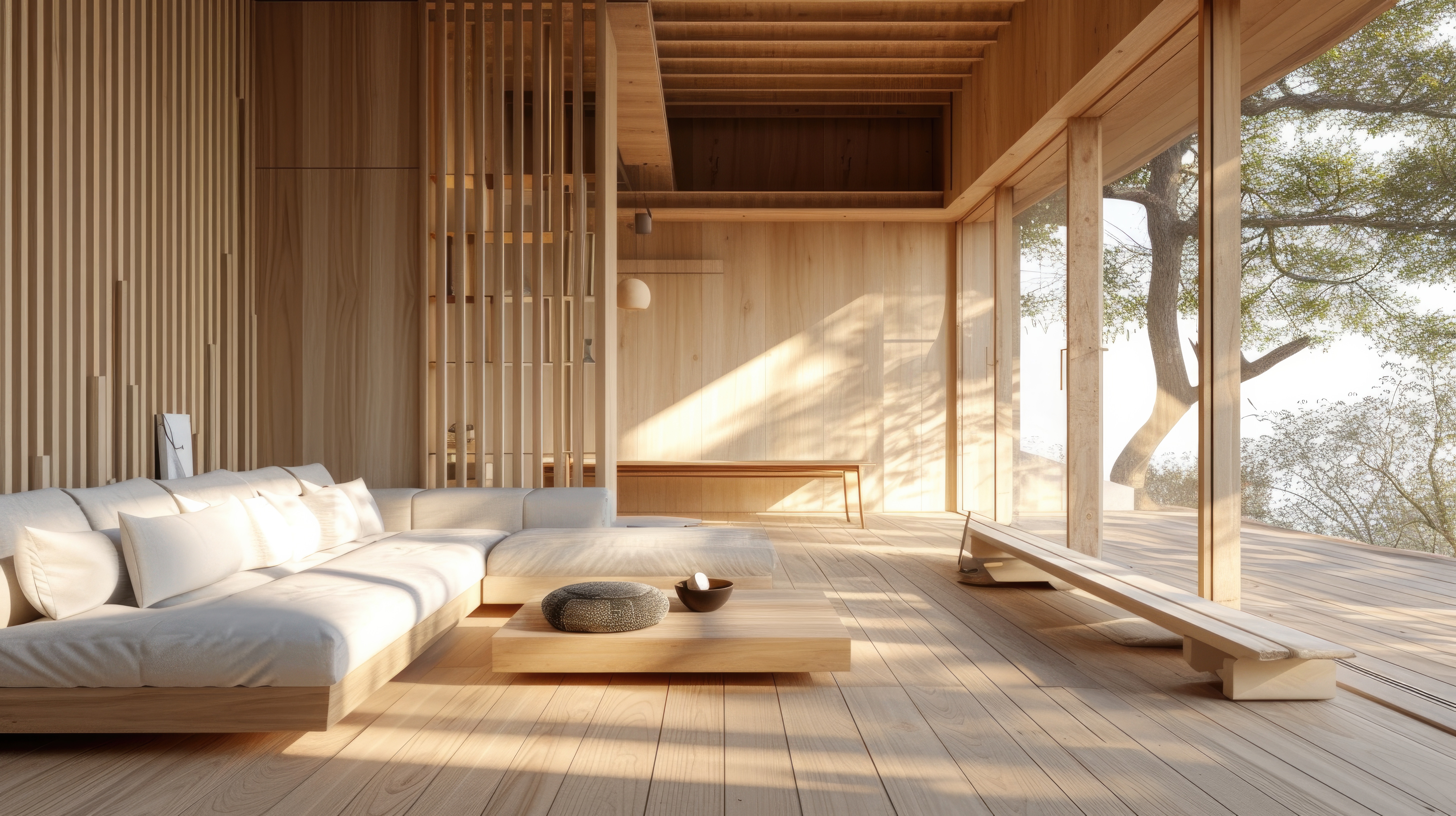 photorealistic-wooden-house-interior-with-timber-decor-furnishings