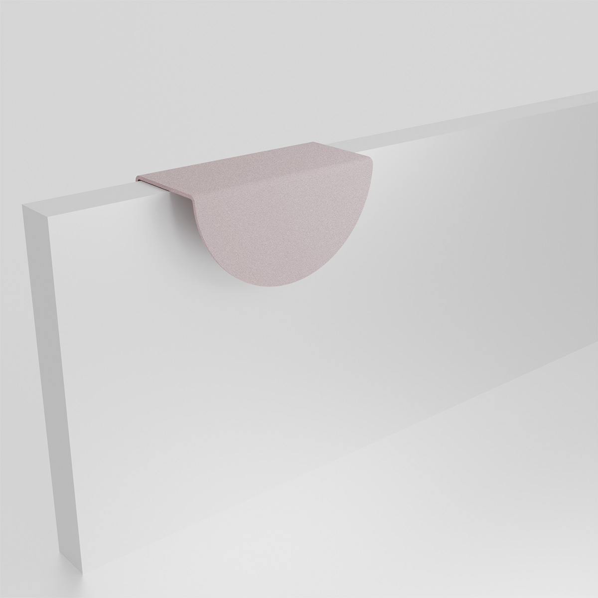 Metalen hoekgreep - Zoria - dusty pink Metalen hoekgreep - Zoria - dusty pink