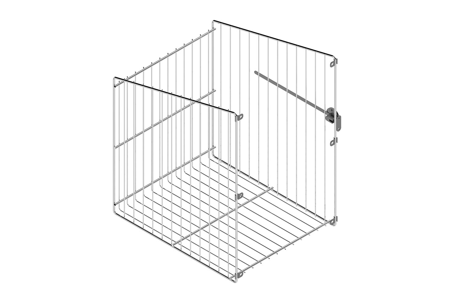 Wasmand van draadmand voor klep-deuren - 450 mm