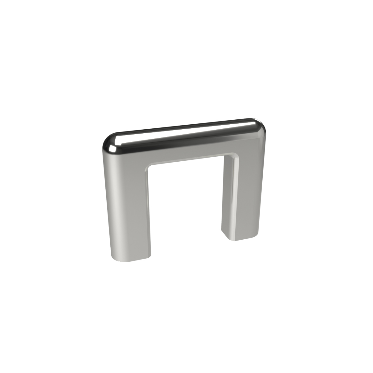 Metalen handgreep - Nox - glans chroom