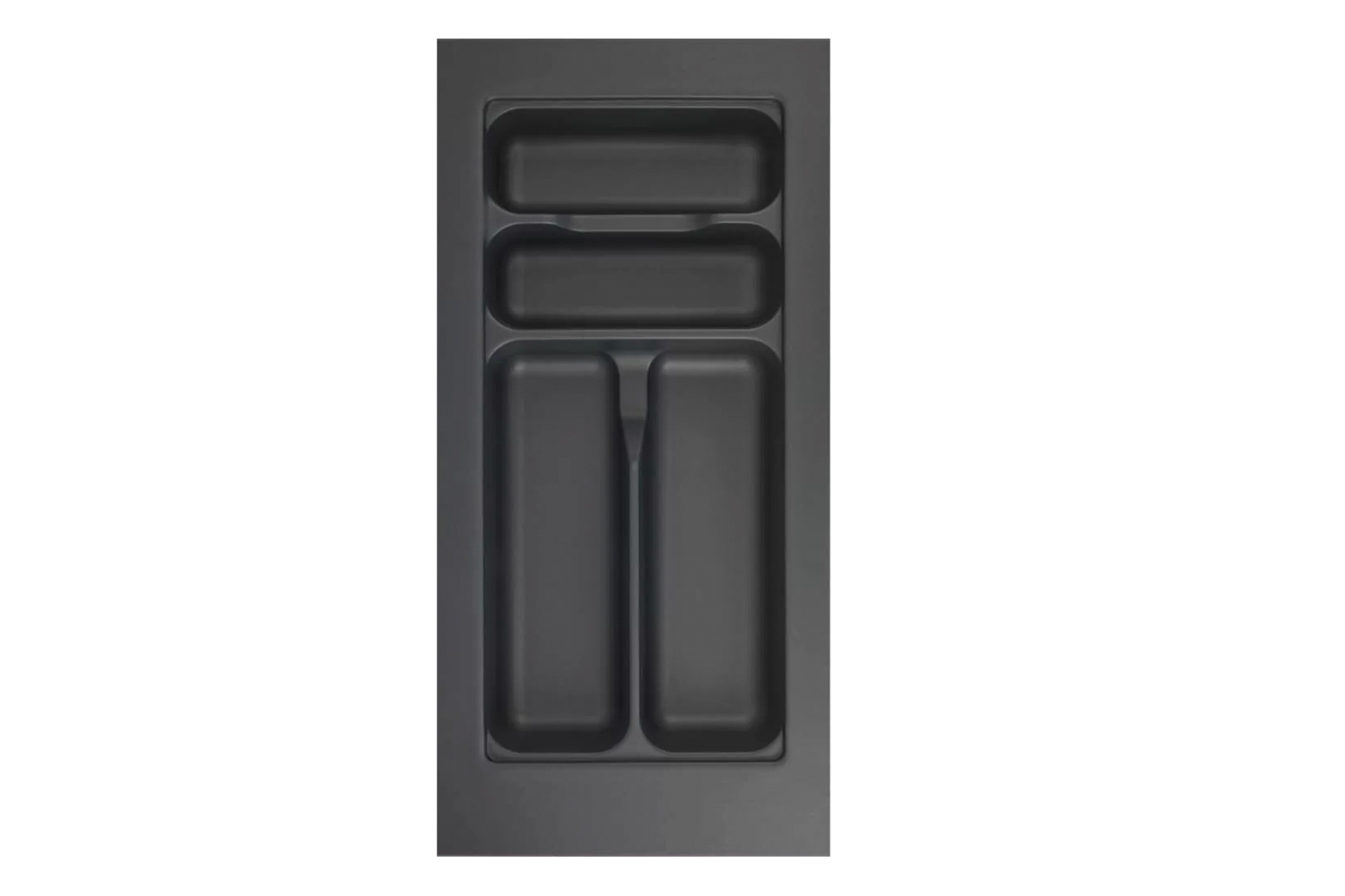 Antraciete Hettich Orgatray bestekbak - 201-250mm breed - 441-520mm diep