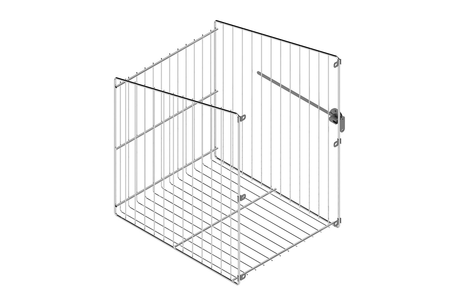 Wasmand van draadmand voor klep-deuren - 600 mm