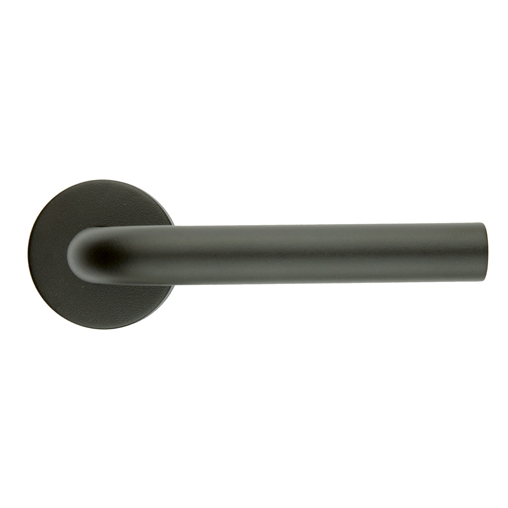 HDD deurklink Pro L Shape 19mm - Klasse 3 - zwart structuur