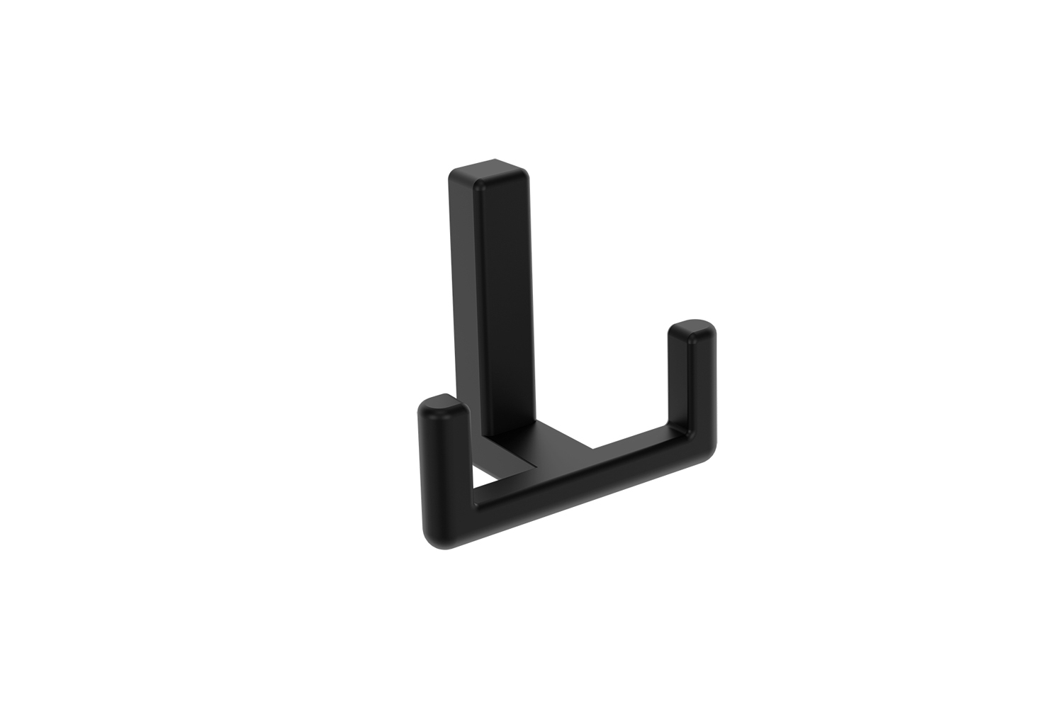 Handdoekhaak Nox - mat zwart