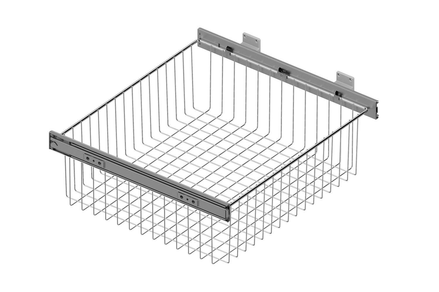 Hangende uittrekmand van draadstaal - 450 mm