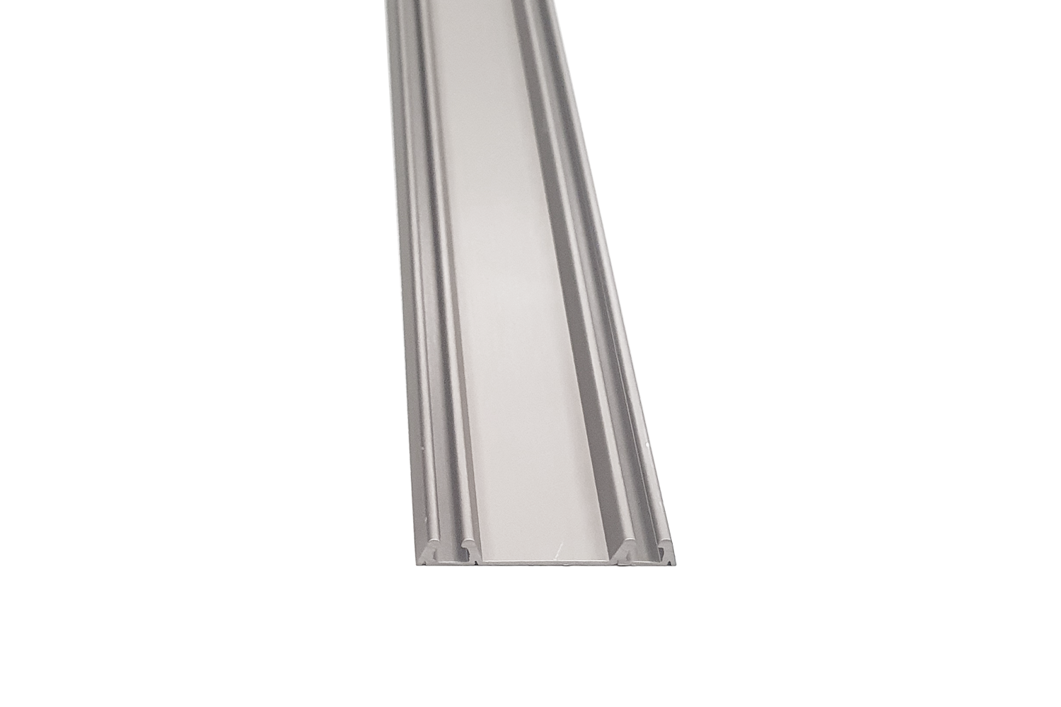 Onderrail - voor Junior 6 - 5100mm - aluminium - mat-zilver Onderrail - voor Junior 6 - 5100mm - aluminium - mat-zilver