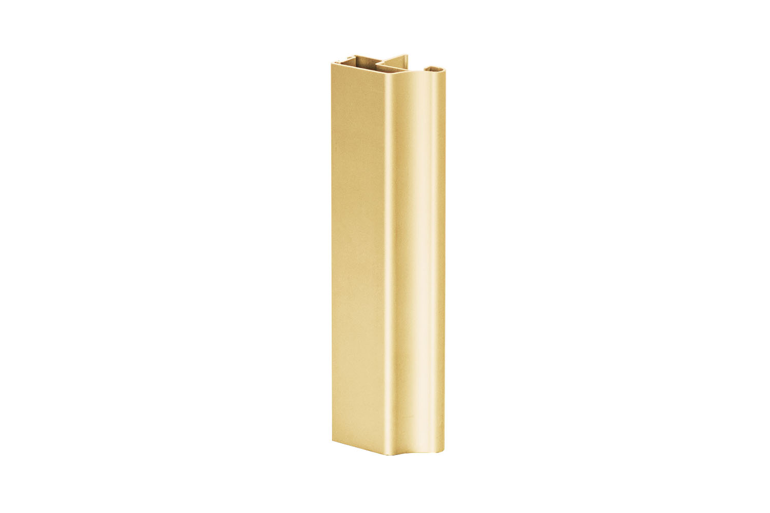 Greeplijst - Junior 2S  - mat goud - voor 16mm panelen