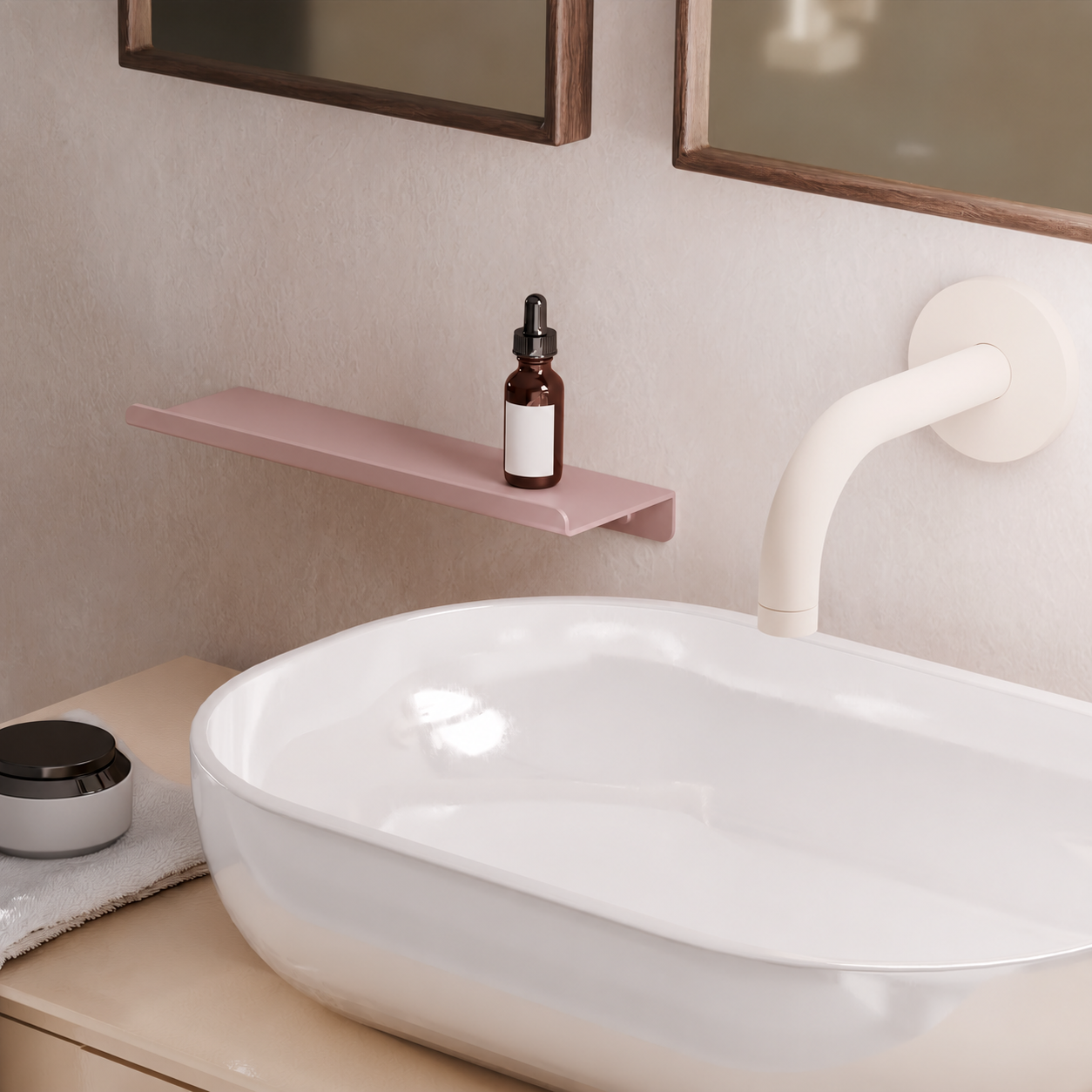 Salmo wandplank - dusty pink