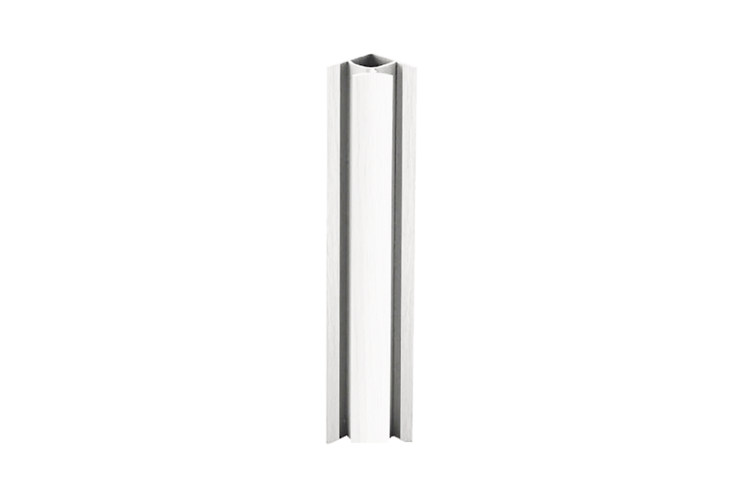 plinthoek 90° - mat wit